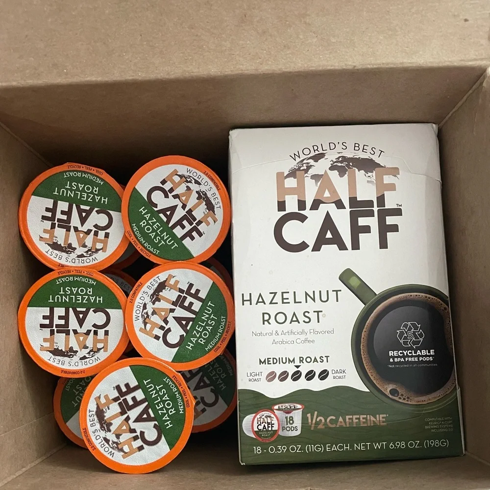 Hazelnut Roast Coffee Pods - Picture 1 of 3
